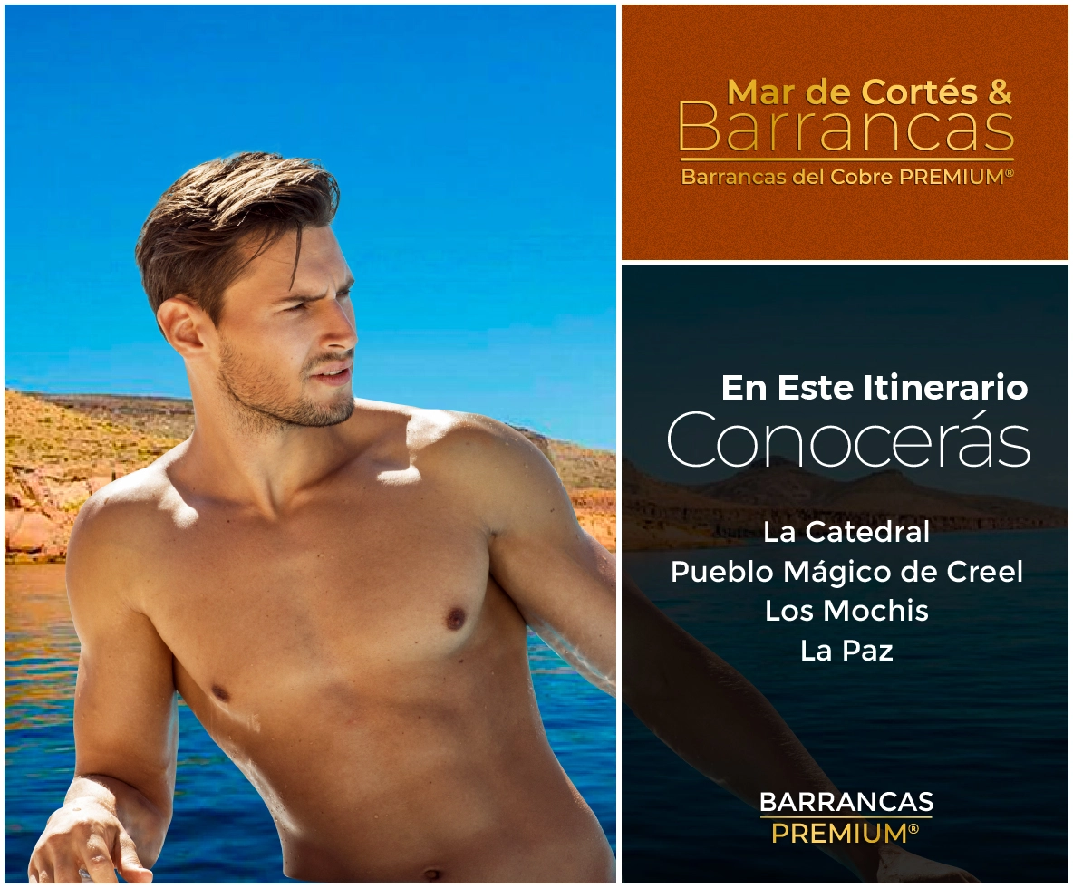 Tour Barrancas del Cobre Mar de Cortrés y Barrancas