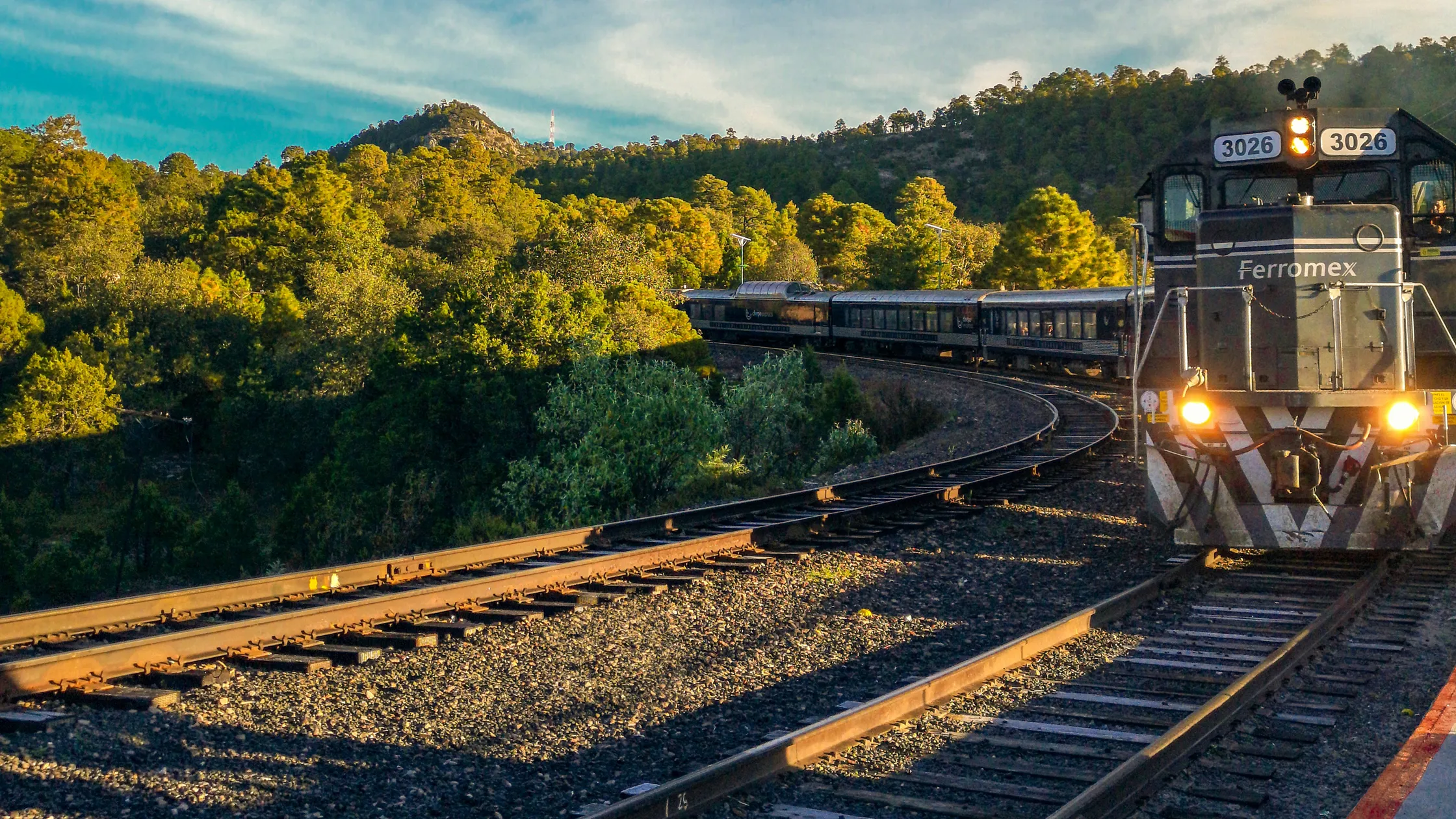 El Chepe Express en la Sierra Tarahumara