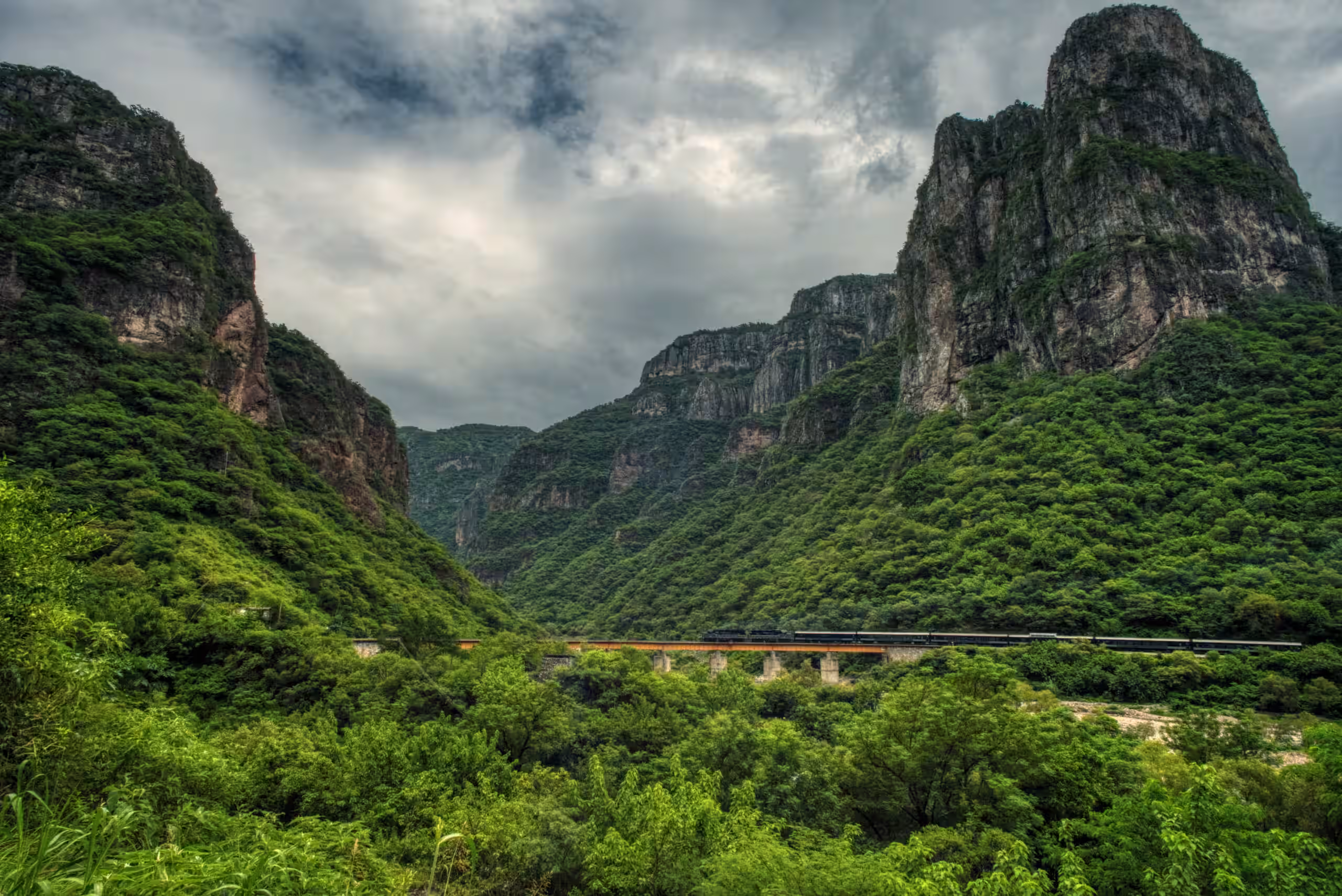 Paisaje de la Sierra Tarahumara